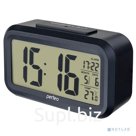 Perfeo Часы-будильник &quot;Snuz&quot;, чёрный, PF-S2166 время, температура, дата
