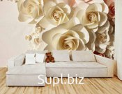 Фотообои Розы 3д