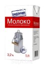 Молоко питьевое ультрапастеризованное массовая доля жира 3,2 %  "БИДОНЧИК"