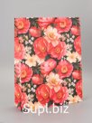 Пакет подарочный ламинированный «Цветочная эстетика» 33×42.5×10 см