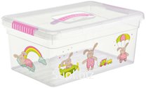 Ящик для хранения Kid's Box с ручкой 10л  Игрушки