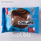 Протеиновое печенье в шоколаде CHIKALAB, с шоколадной начинкой, 60 г