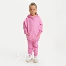 Костюм для девочки (худи, брюки) KAFTAN "Basic line", размер 32 (110-116), цвет розовый
