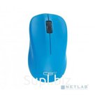 Cbr CM 410 Blue, Мышь беспроводная, оптическая, 2,4 ГГц, 1000 dpi, 3 кнопки и колесо прокрутки, выключатель питания, цвет голубой