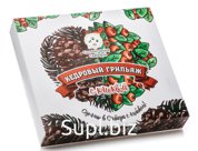 Кедровый грильяж с Клюквой,120 гр