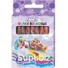 Мелки восковые круглые Fancy, 18 цв., картон с е/п