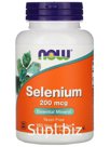 БАД «Now Foods» Selenium, 200 mcg, 180 капсул