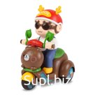 Яркая игрушка со световым и звуковым эффектом.
