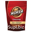 Кофе растворимый ЖОКЕЙ «Триумф», сублимированный, 150 г, мягкая упаковка