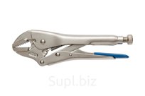 HOEGERT Клещи зажимные - прямые губки, 250 мм.