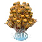 Мармелад Deer DaDa Hamburger Бургеры на палочке 22г оптом