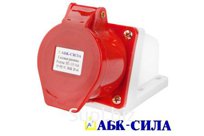 Розетка HT- 115 16А стац. 3Р+РЕ+N 380В. IP-44