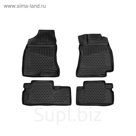 Коврики в салон Volkswagen Tiguan, 2017-н.в., 5-дверей, короткий кузов, набор 4 шт, полиуретан