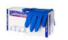 Перчатки латексные  Dermagrip  High Risk в коробочке 25 пар раз. S