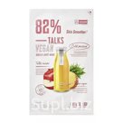 МШ MISSHA TV Маска для лица увлажняющая TALKS VEGAN SQUEEZE SHEET MASK SKIN SMOOTHER 27г