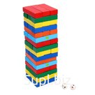 Настольная игра пирамидка деревянная башня «Три Кота»