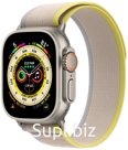 Умные часы Apple Watch Ultra 49 мм, титановый/желто-бежевый Trail Loop M/L