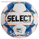Мяч футбольный SELECT Diamond, размер 5, IMS, TPU, ручная сшивка, 32 панели, 3 подслоя, 810015-002