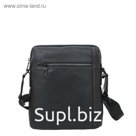 331-33 8920-2 Мужская сумка из эко кожи De-Gosa Черный