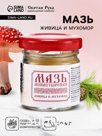 Мазь натуральная заживляющая Живица и мухомор, "Святая рука", 28 мл