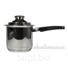 Ковш из нержавеющей стали с толстым дном (индукция) 14см 2л Master Inox