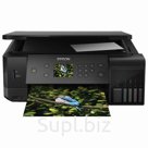 МФУ струйное EPSON L7160 «3 в 1», А4, 32 стр./мин, ДУПЛЕКС, сетевая карта