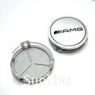 Колпачок в диск АМГ хром 71-74 мм 04169