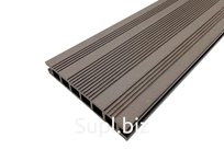 Доска пластиковая террасная композитная Ecodeck (Экодек), 165*23,5 венге, П7