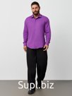 Рубашка Bawer 1RG03  муж. 80% хлопок;20% вискоза  Однотонная Regular Fit (фиолетовый 09) Длинный рукав
Артикул: 1RG03-09