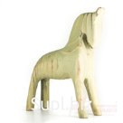 Rustic pistachio horse